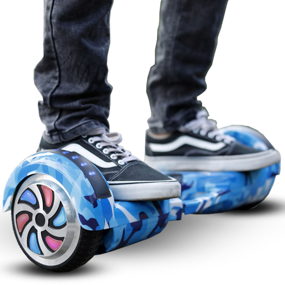 Electric Skateboard Hoverboard With Led Light Up Wheels For Adults ...